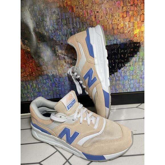 New Balance Shoes - New Balance Womens 997H Rose Water Stellar Blue Suede CW997HVW Womens Size 11